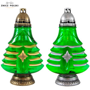 Znicz bożonarodzeniowy CHOINKA PŁASKA