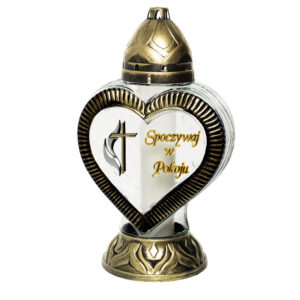 Znicz G9 SERCE SPOCZYWAJ W POKOJU