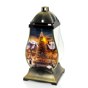 Znicz bożonarodzeniowy GLASS GRUSZKA WIDOK