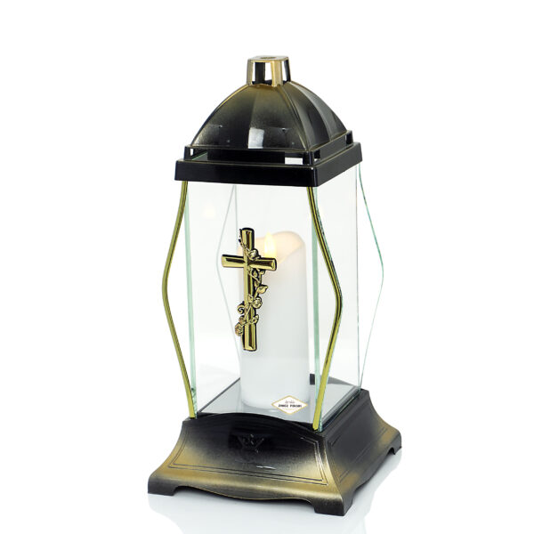 Znicz GLASS KRYSZTAŁ KRZYŻ