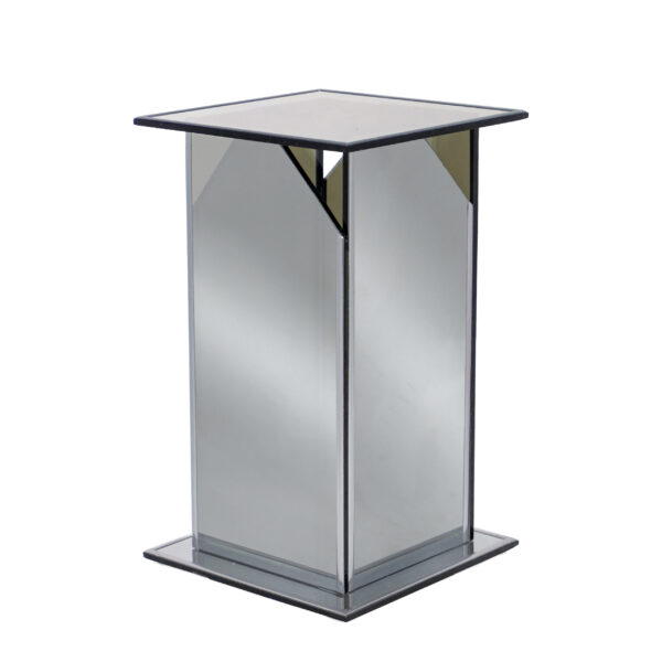 Znicz GLASS LUSTRO 24cm czarny