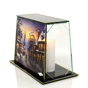 Znicz GLASS PANORAMA WIDOK KOŚCIÓŁ