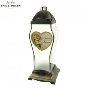 Znicz GLASS S3 SERCE MAMIE