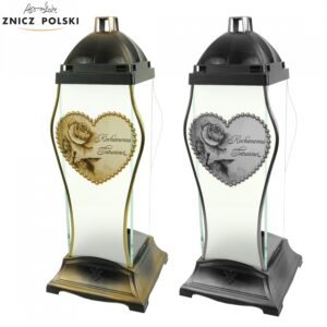 Znicz GLASS S3 SERCE TACIE