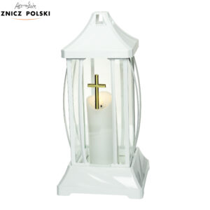 Znicz GRACJA PASY MAŁA biała