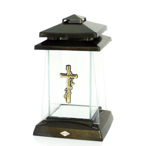 Znicz KAPLICZKA TRAPEZ C KRZYŻ