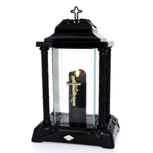 Lampion KATEDRA BAROK czarny