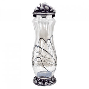 Znicz żywiczny KUFEL srebrny