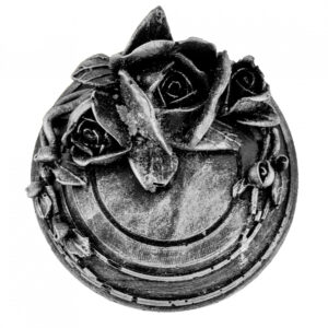 Znicz żywiczny KUFEL srebrny