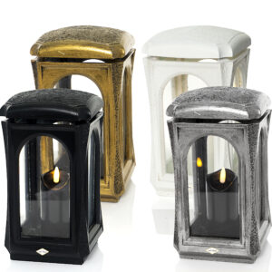 Znicz żywiczny KWADRAT ŻYWICA DOMEK