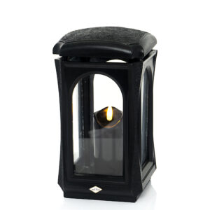 Znicz żywiczny KWADRAT ŻYWICA DOMEK