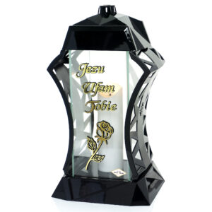 Znicz LAMEL JEZU UFAM TOBIE RÓŻA