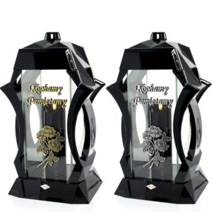 Znicz LAMEL X BUKIET KOCHAMY PAMIĘTAMY czarny