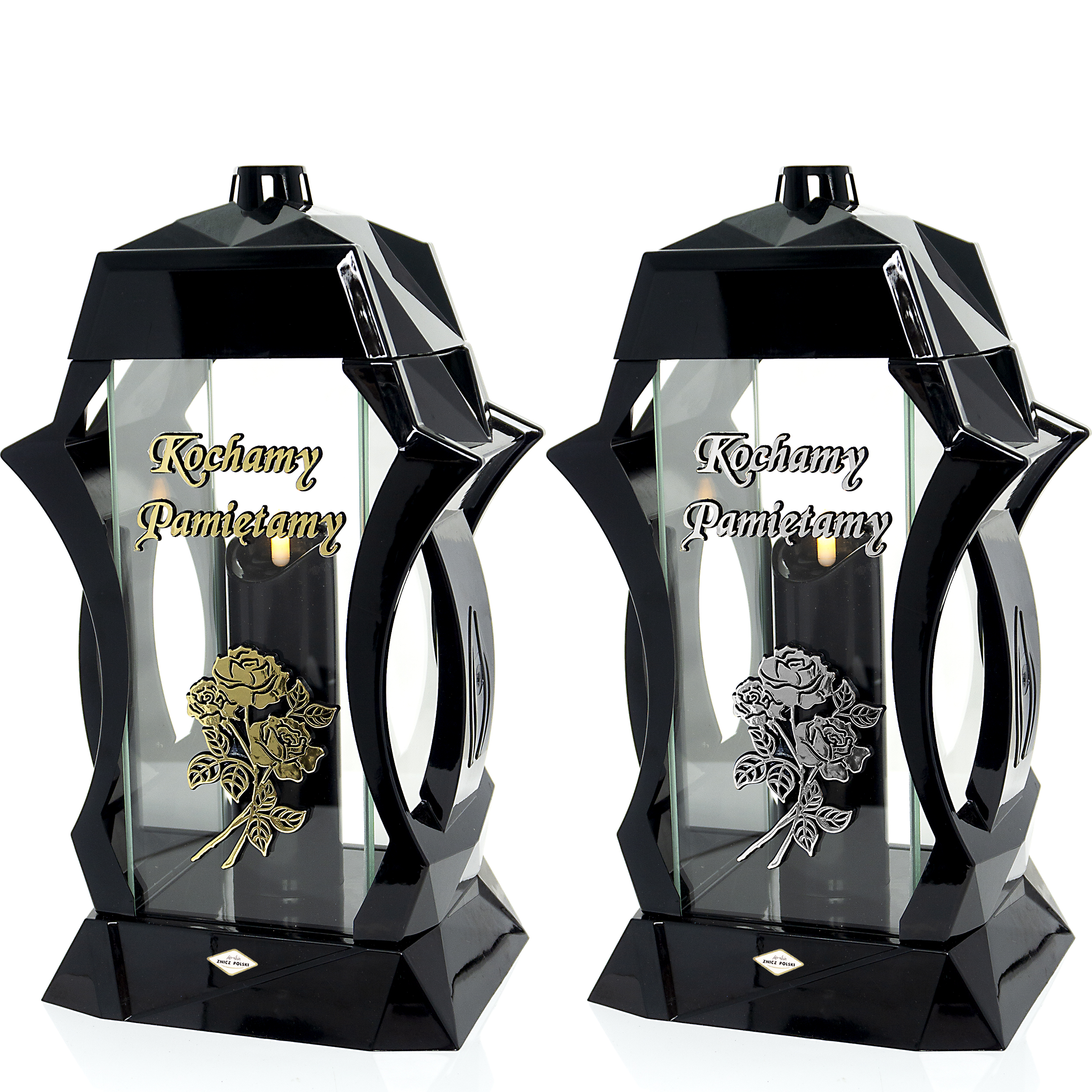 Znicz LAMEL X BUKIET KOCHAMY PAMIĘTAMY czarny