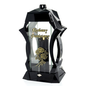 Znicz LAMEL X BUKIET KOCHAMY PAMIĘTAMY czarny