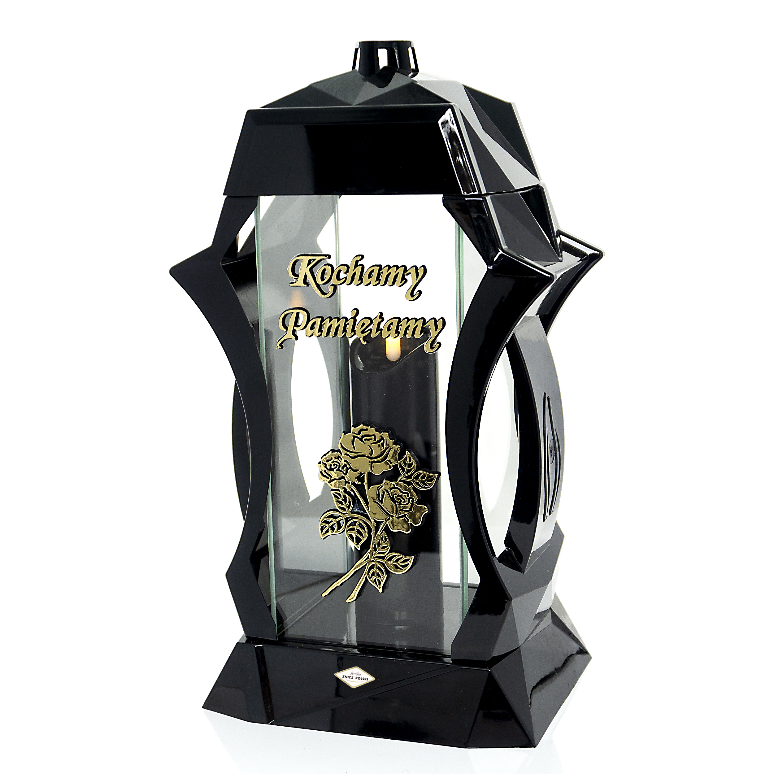 Znicz LAMEL X BUKIET KOCHAMY PAMIĘTAMY czarny