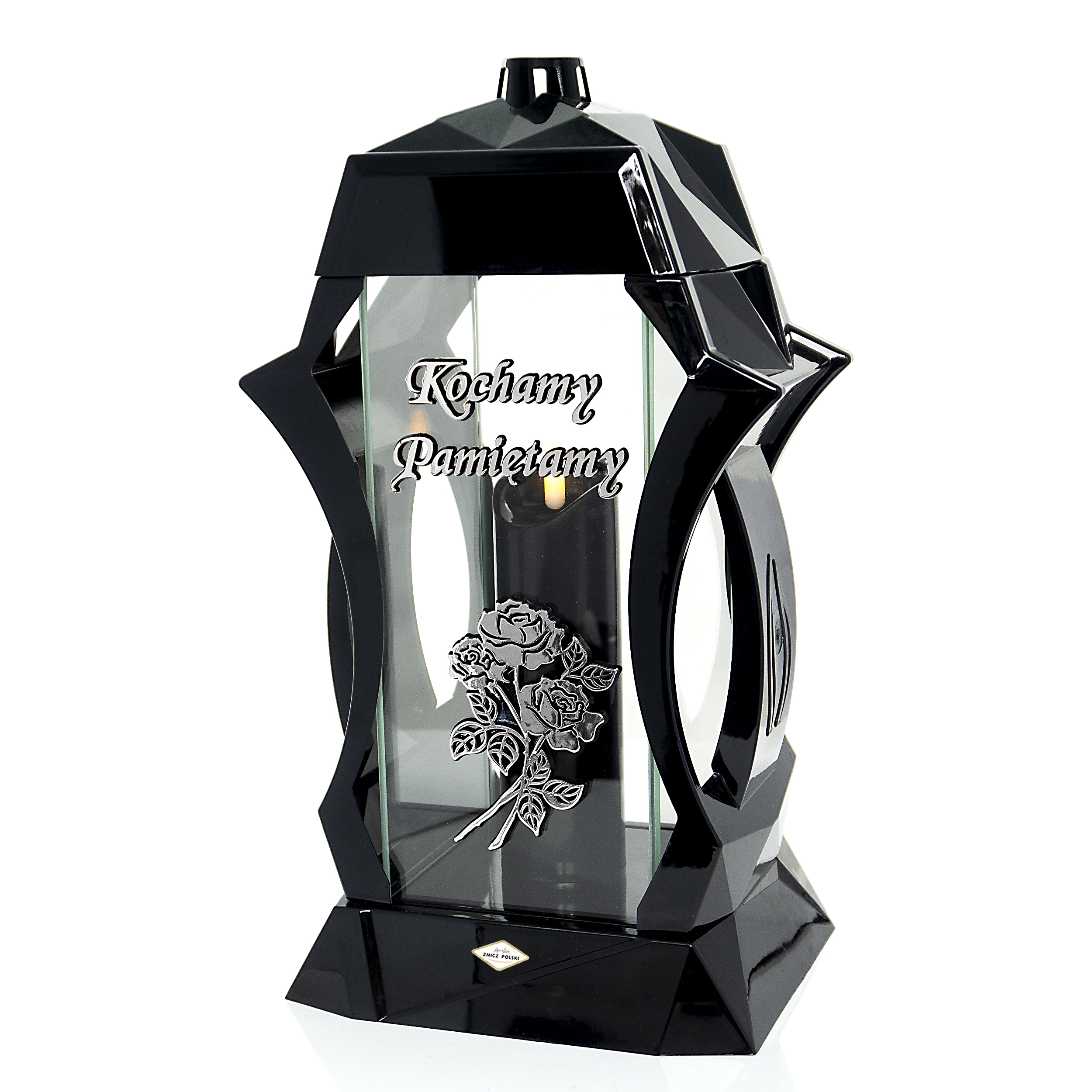 Znicz LAMEL X BUKIET KOCHAMY PAMIĘTAMY czarny
