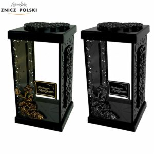 Znicz LATARNIA GRACJA RÓŻA RODZICOM