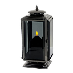 Znicz LATARNIA METAL KWADRAT