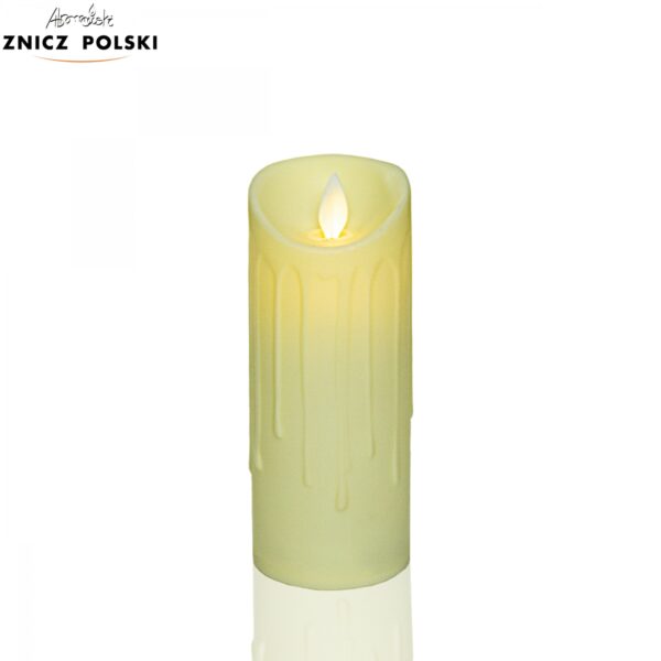 Wkład LED świeca MQL ecru
