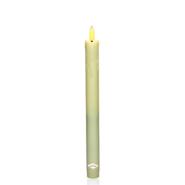 Świeca LED MQL032 ecru 25cm