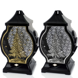 Znicz bożonarodzeniowy OB MINI CHOINKA czarny