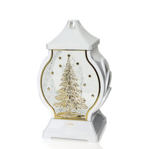 Znicz bożonarodzeniowy OB MINI CHOINKA biały