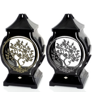 Znicz OB MINI DRZEWKO OKRĄGŁE czarny