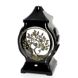 Znicz OB MINI DRZEWKO OKRĄGŁE czarny