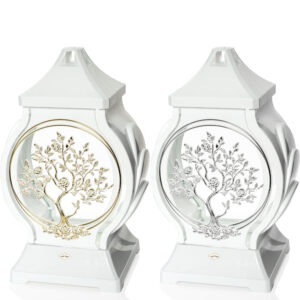 Znicz OB MINI DRZEWKO OKRĄGŁE biały