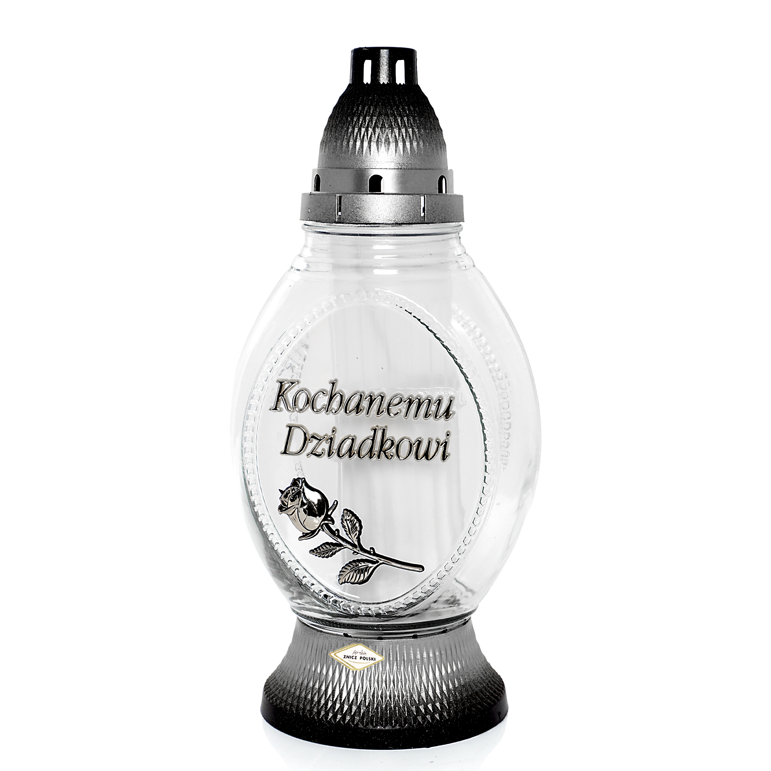 Znicz OWAL DUŻY DZIADKOWI