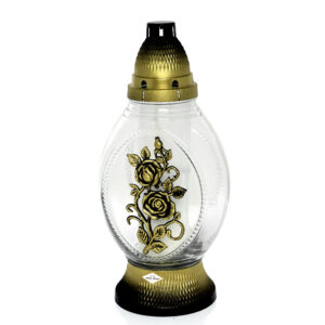 Znicz OWAL DUŻY RÓŻA