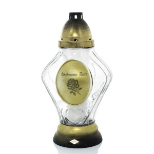 Znicz P103 SATYNA RÓŻA TACIE