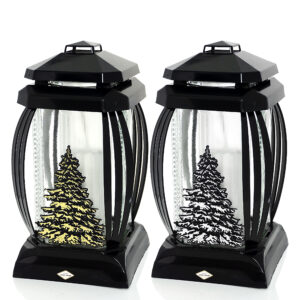 Znicz bożonarodzeniowy PRIMA1 BLACK CHOINKA