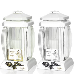 Znicz PRIMA 1 KSIĘGA biały