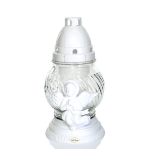 Znicz S255 ANIOŁEK biały