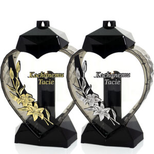 Znicz SERCE LILIA KOCHANEMU TACIE