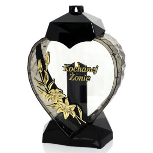 Znicz SERCE LILIA KOCHANEJ ŻONIE