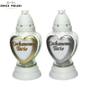 Znicz SERCE P81 KOCHANEMU TACIE