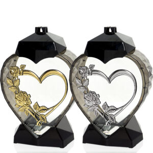 Znicz SERCE w SERCU RÓŻA PNĄCA