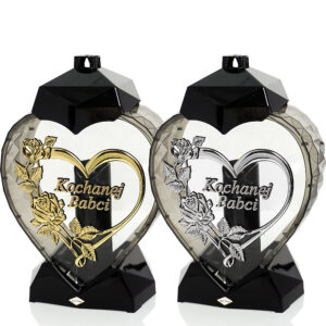 Znicz SERCE w SERCU RÓŻA PNĄCA KOCHANEJ BABCI