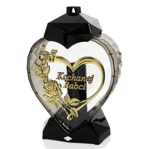 Znicz SERCE w SERCU RÓŻA PNĄCA KOCHANEJ BABCI