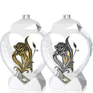 Znicz SERCE BIAŁE LILIA RÓŻA