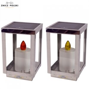 Znicz SOLARNY LATARENKA METAL