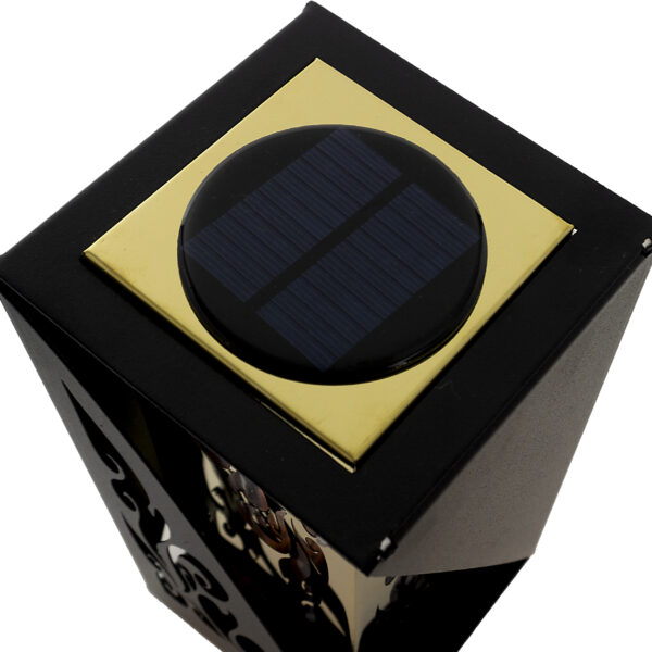 Znicz solarny METAL LATARNIA