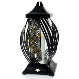 Znicz WSTĘGA PARAWAN RÓŻA PNĄCA