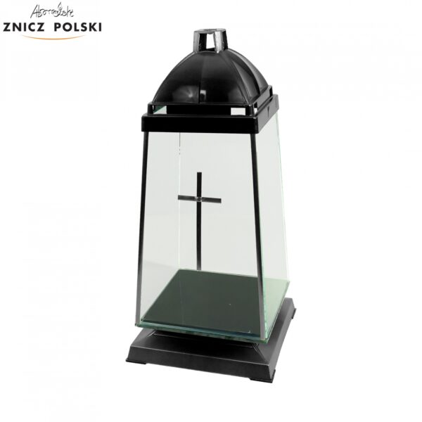 Znicz GLASS PIRAMIDA KRZYŻ