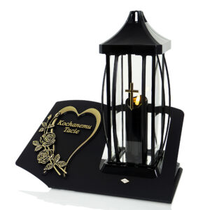 Znicz GRACJA PASY BLACHA DUŻA TACIE