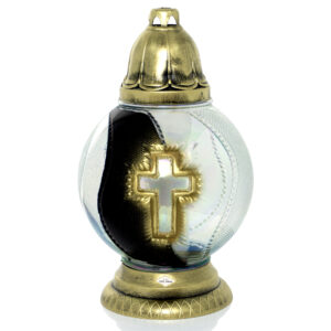 Znicz KULA KRZYŻ BROKAT