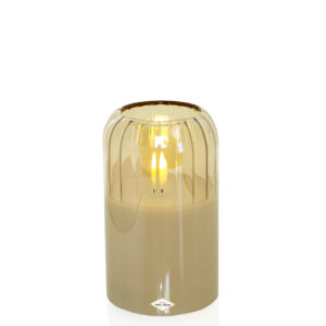 Świeca wkład LED szklana 14/25/PHN 12,5cm